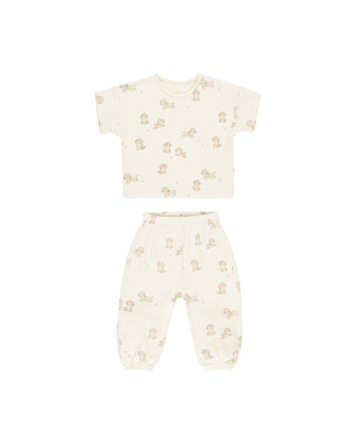Jersey Tee + Pant Set