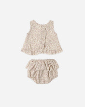 Ruffled Tulip Top + Bloomer Set | Dahlia | Baby