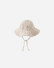 Sun Hat | Baby| Melon Check + Dahlia