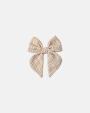 Bow | Dahlia+ French Flora +Pink Plaid