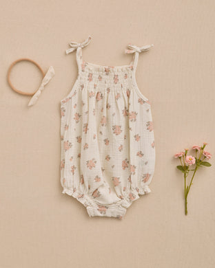 Betty Romper | Dahlia + Garden Rose| Baby