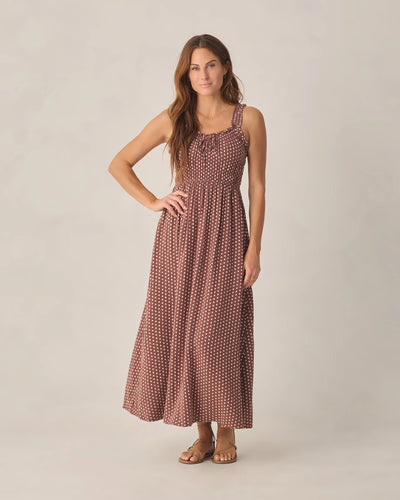 Jane Dress | Womens | Chocolate Polka Dot