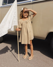 Sabrina Mini Dress || Ocre Check