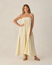 Malea Dress || Citron Stripe