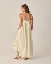 Malea Dress || Citron Stripe