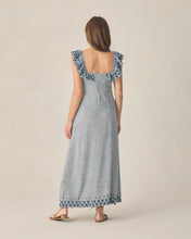 Bianca Dress | Womens | Marine Gingham