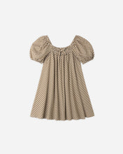 Sabrina Mini Dress || Ocre Check