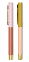 Color Block Pens - Set of 2