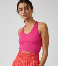 The Free Throw Long Crop Tanks