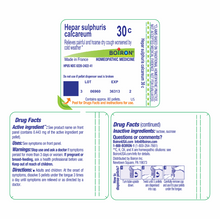 Hepar Sulphuris Calcareum 30C | Dry Cough
