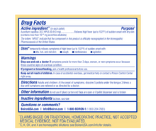 Aconitum Napellus 30C | Fever and Cough