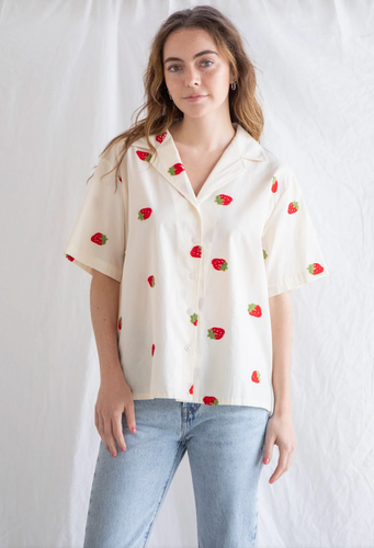 Strawberries & Cream Top