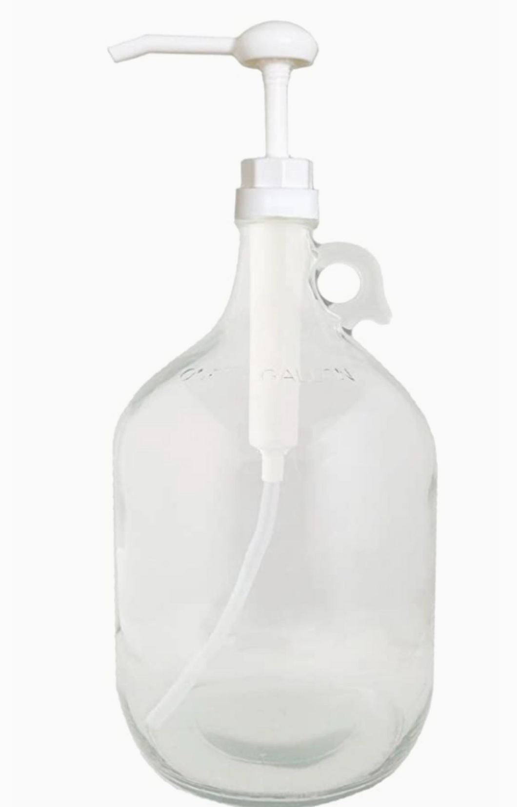 Glass Jug w/ Pump Dispenser