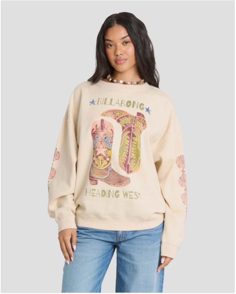Ride In Crew Fleece