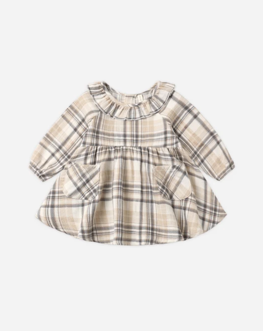 Simone Dress Fall Plaid