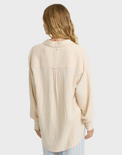 Wanderer Solid Long Sleeve Woven Top