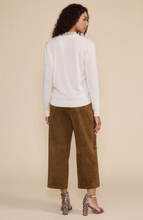 Jessie Cropped Faux Suede Pant