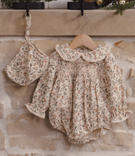 Callie Romper || Holiday Floral