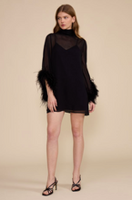 Harley Feather Trim Dress