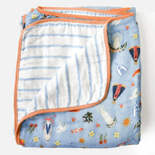 Deluxe Muslin Quilt | Christian Gift Baby Blanket | Catholic