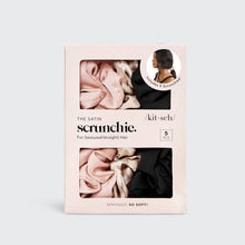 Assorted Satin Sleep Scrunchies 5pc