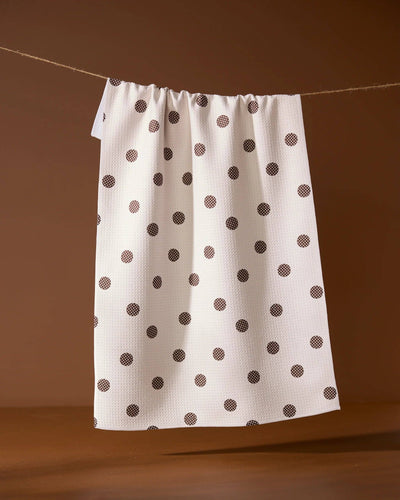 Polka Picnic Tea Towel