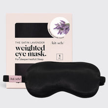 Weighted Satin Eye Mask | Lavender