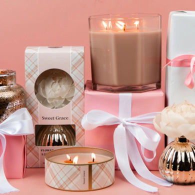 Sweet Grace Holiday Candle Line