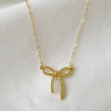 Bow Ribbon Necklace