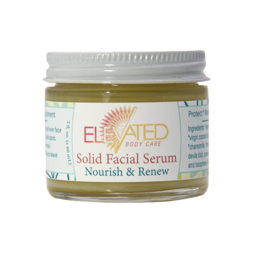 All Natural Solid Facial Serum