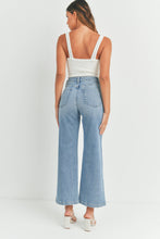 The Patch Pocket Wide Leg Jeans