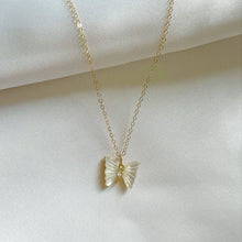 Brynn Butterfly Mother of Pearl Necklace
