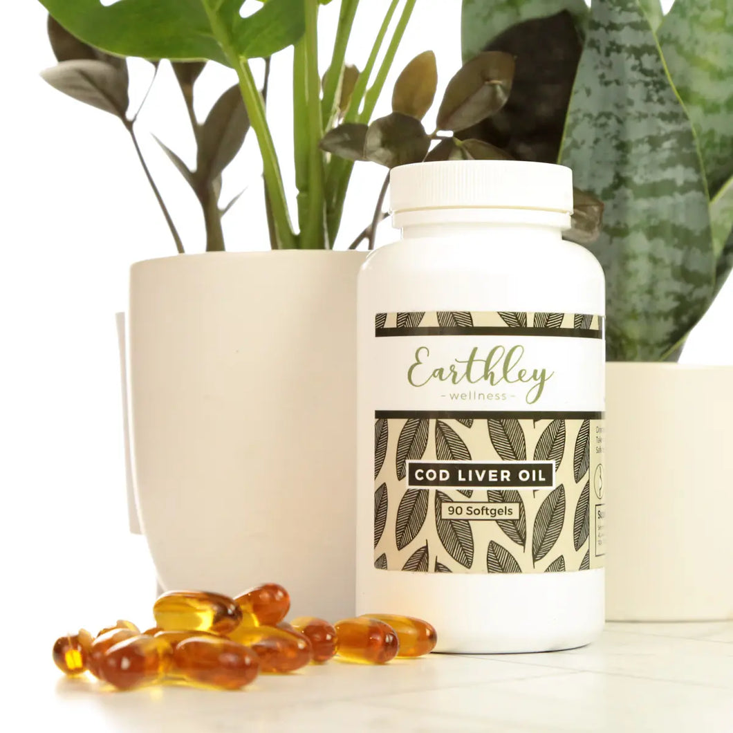 Cod Liver Oil | 90 ct Soft Gel Capsules