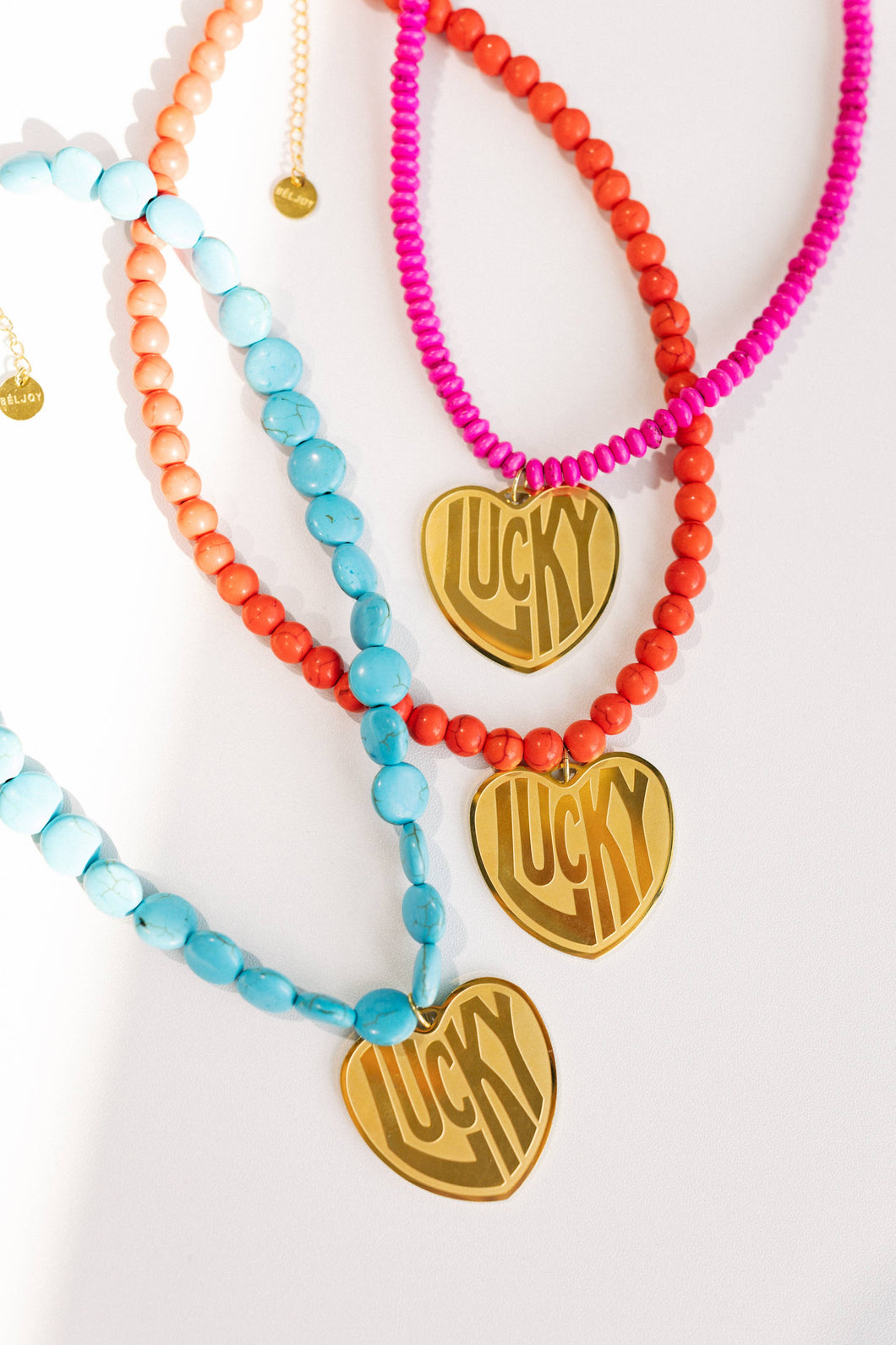 Lucky In Love Stone Necklace
