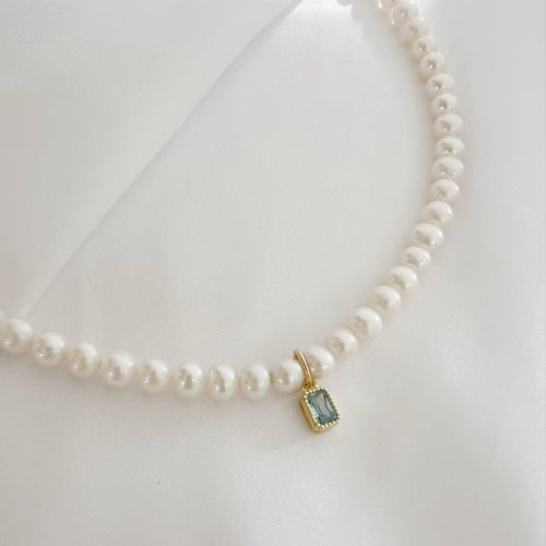 Avalon Pearl Beaded Necklace