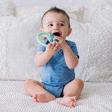 Ritzy Rattle™ Silicone Teether Rattles  | Highland Cow