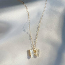 Brynn Butterfly Mother of Pearl Necklace
