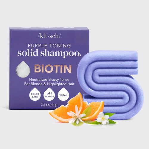 Purple Toning Solid Shampoo