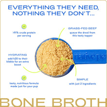 Beef Bone Broth Powder, Grain-Free Food Topper: Large