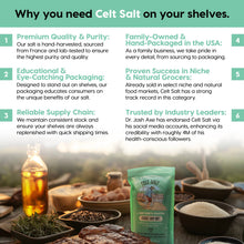 Fine Ground Celtic Sea Salt- 1lb (16oz) Resealable Bag