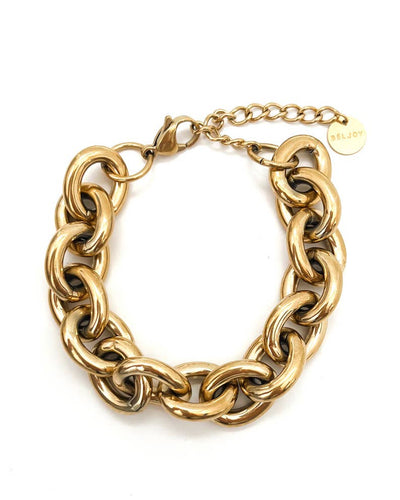 Bowman Chunky Gold Chain Bracelet