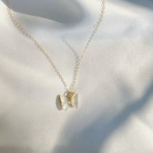 Brynn Butterfly Mother of Pearl Necklace