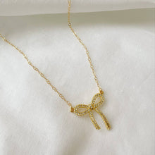 Bow Ribbon Necklace