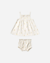 Smocked Tank+Bloomer Set || Lemons