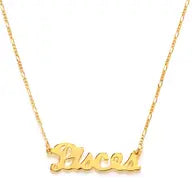 Zodiac Script Necklaces