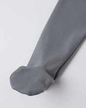 Wrap Top + Footed Pant Set || Slate | QM201MATH