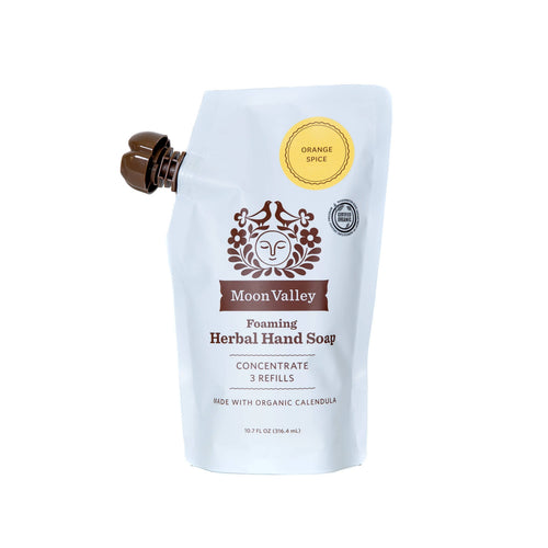 Moon Valley Organics - Orange Spice Foaming Herbal Hand Soap Concentrate