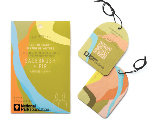 Parks Car Fragrance 2 Pack SageBrush + Fir