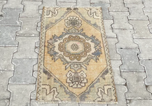 Small Turkish Vintage Rug