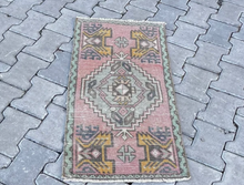 Small Turkish Vintage Rug